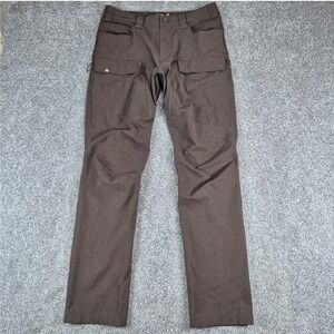 First Lite Trace Pants Mens 32x32 Terra Brown Cargo Hunting Outdoor Hiking